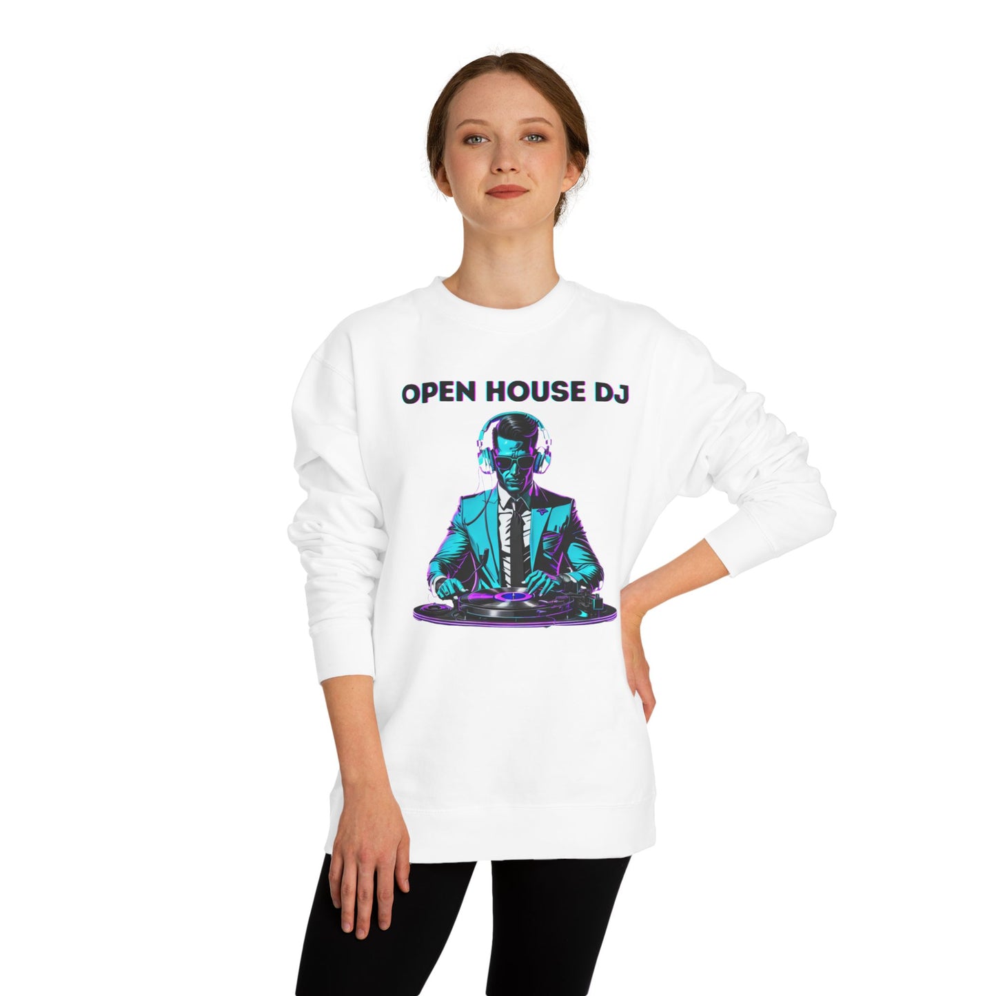 Open House DJ Black — Crewneck