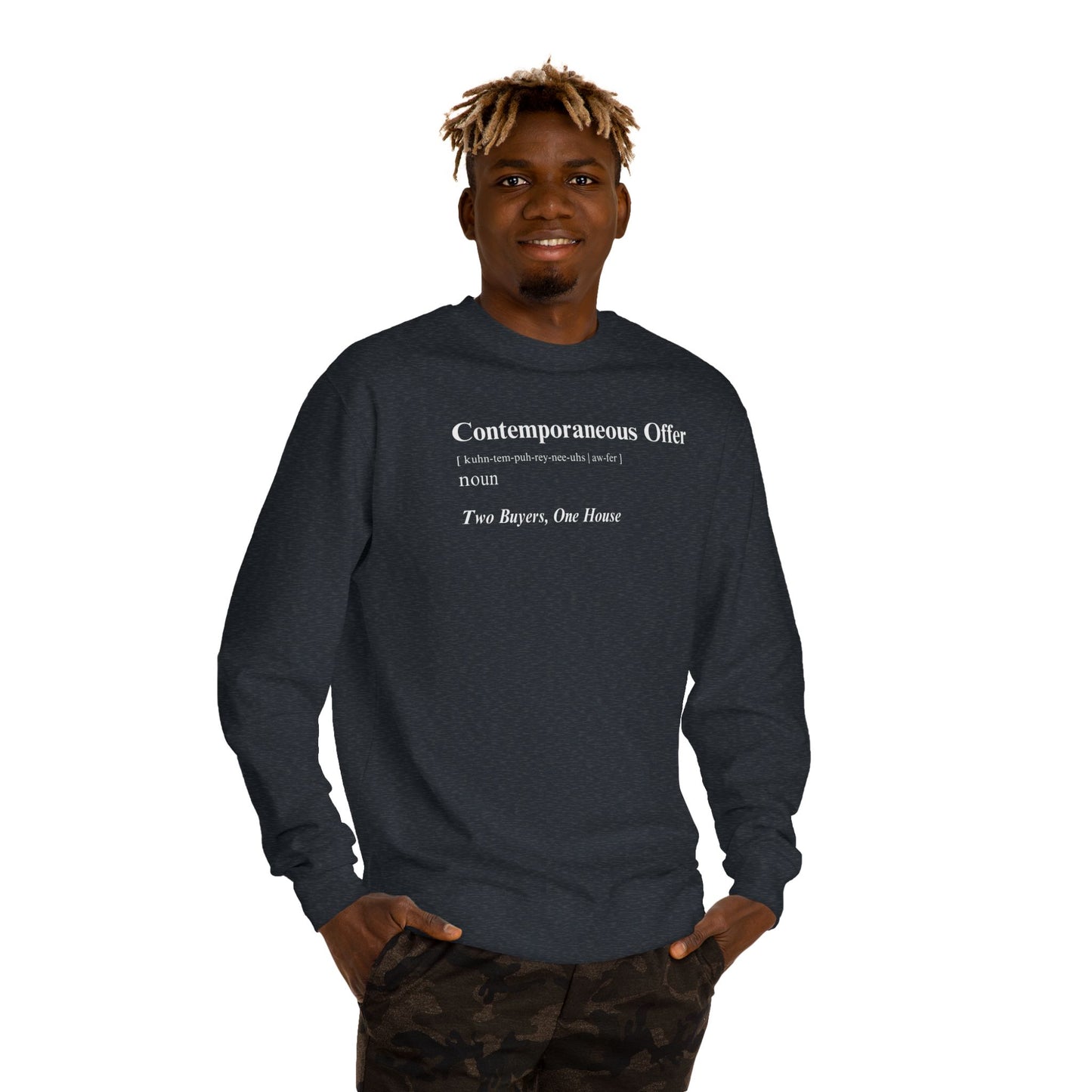Contemporaneous Offer Dark — Crewneck