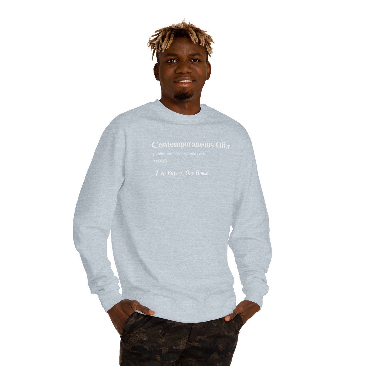 Contemporaneous Offer Dark — Crewneck