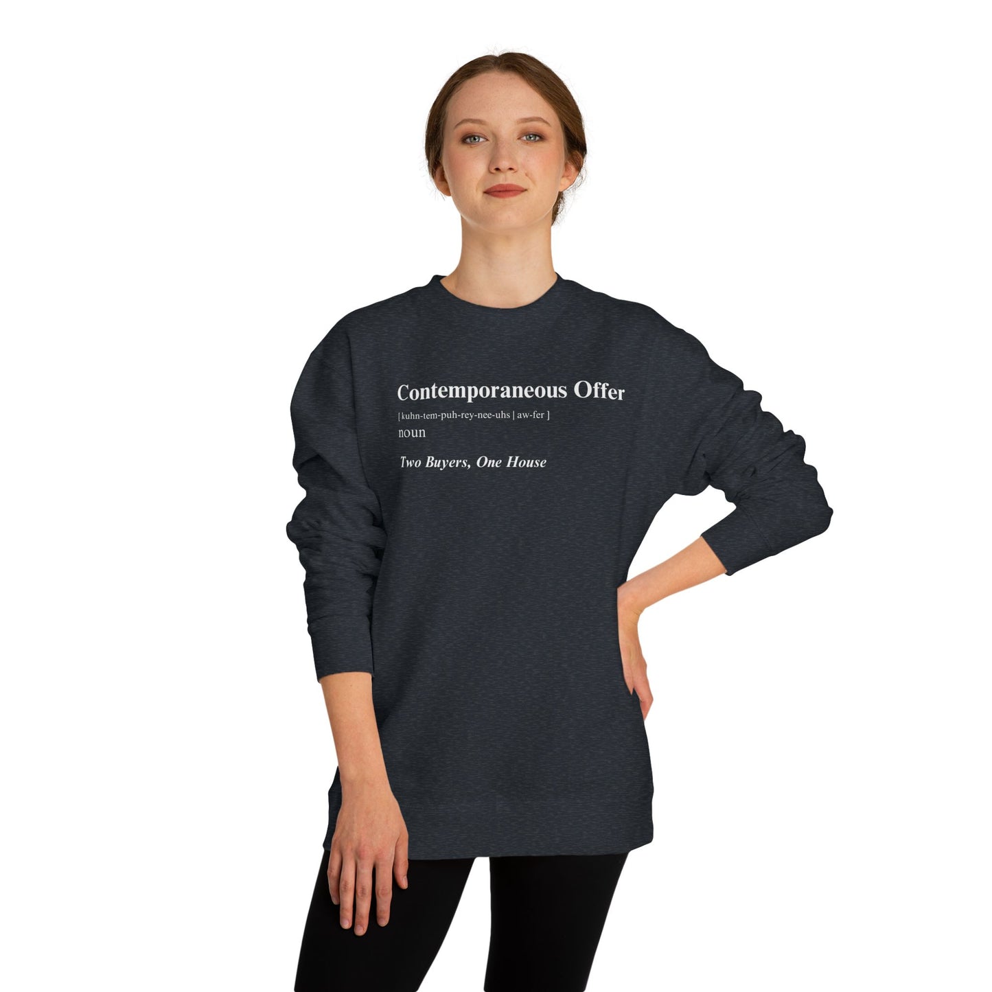 Contemporaneous Offer Dark — Crewneck