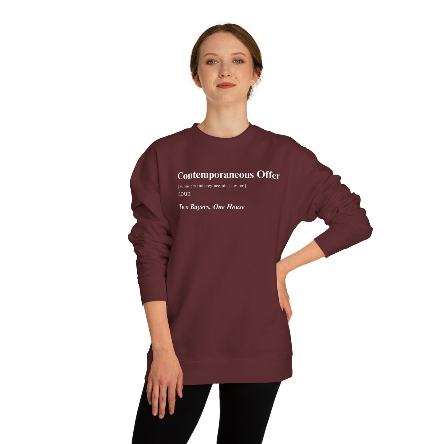 Contemporaneous Offer Dark — Crewneck
