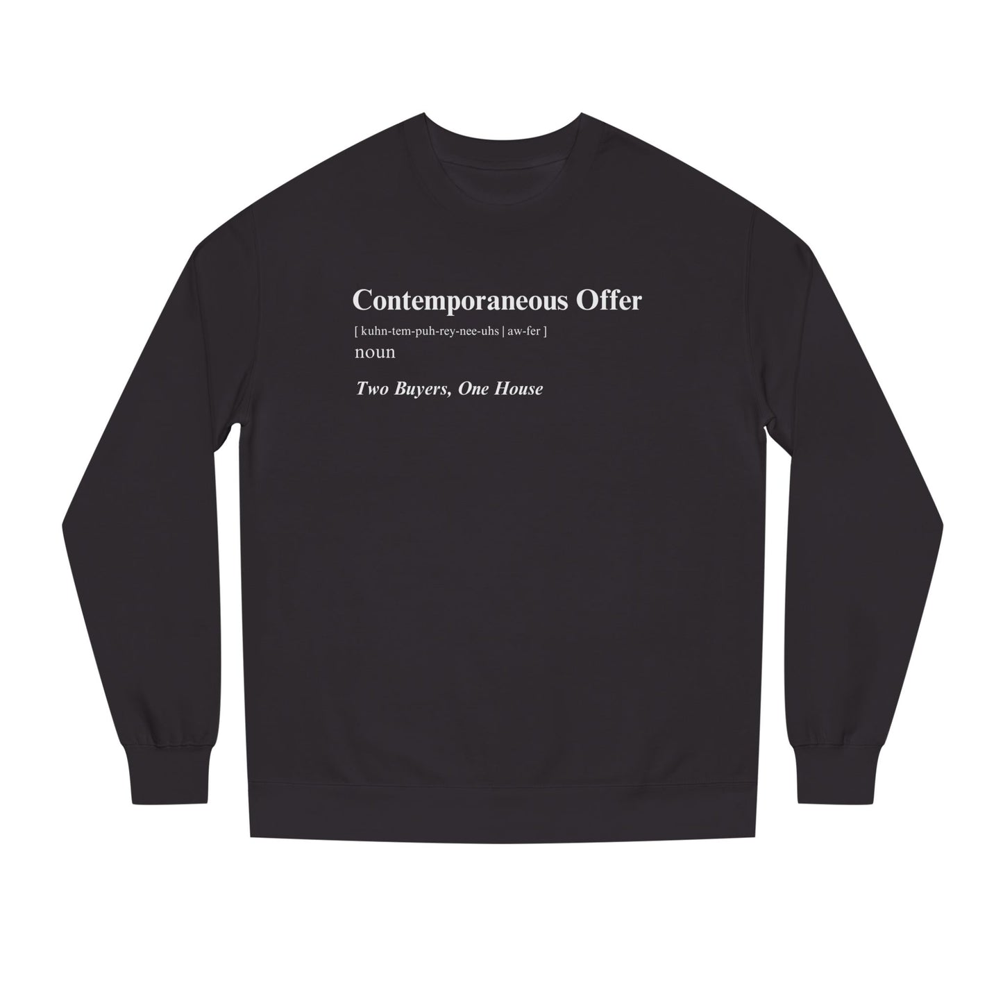 Contemporaneous Offer Dark — Crewneck