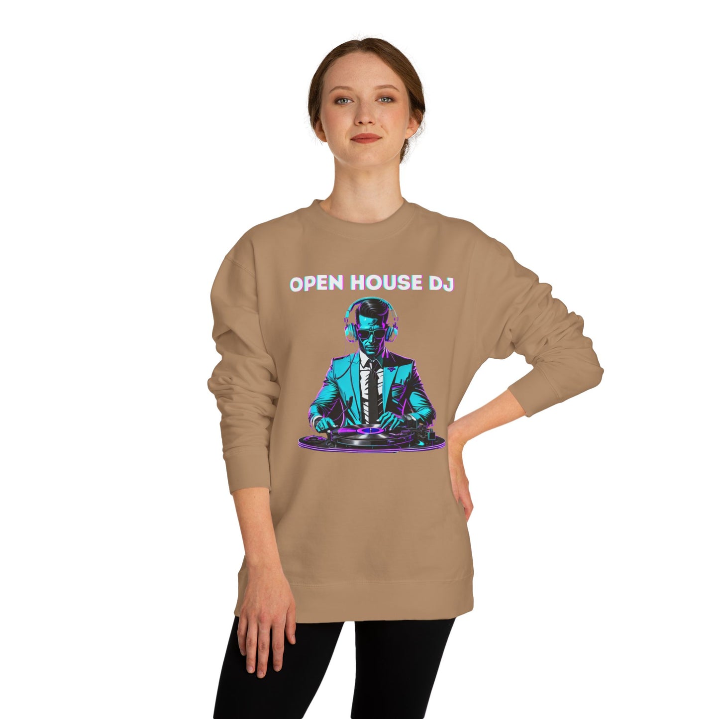 Open House DJ White — Crewneck