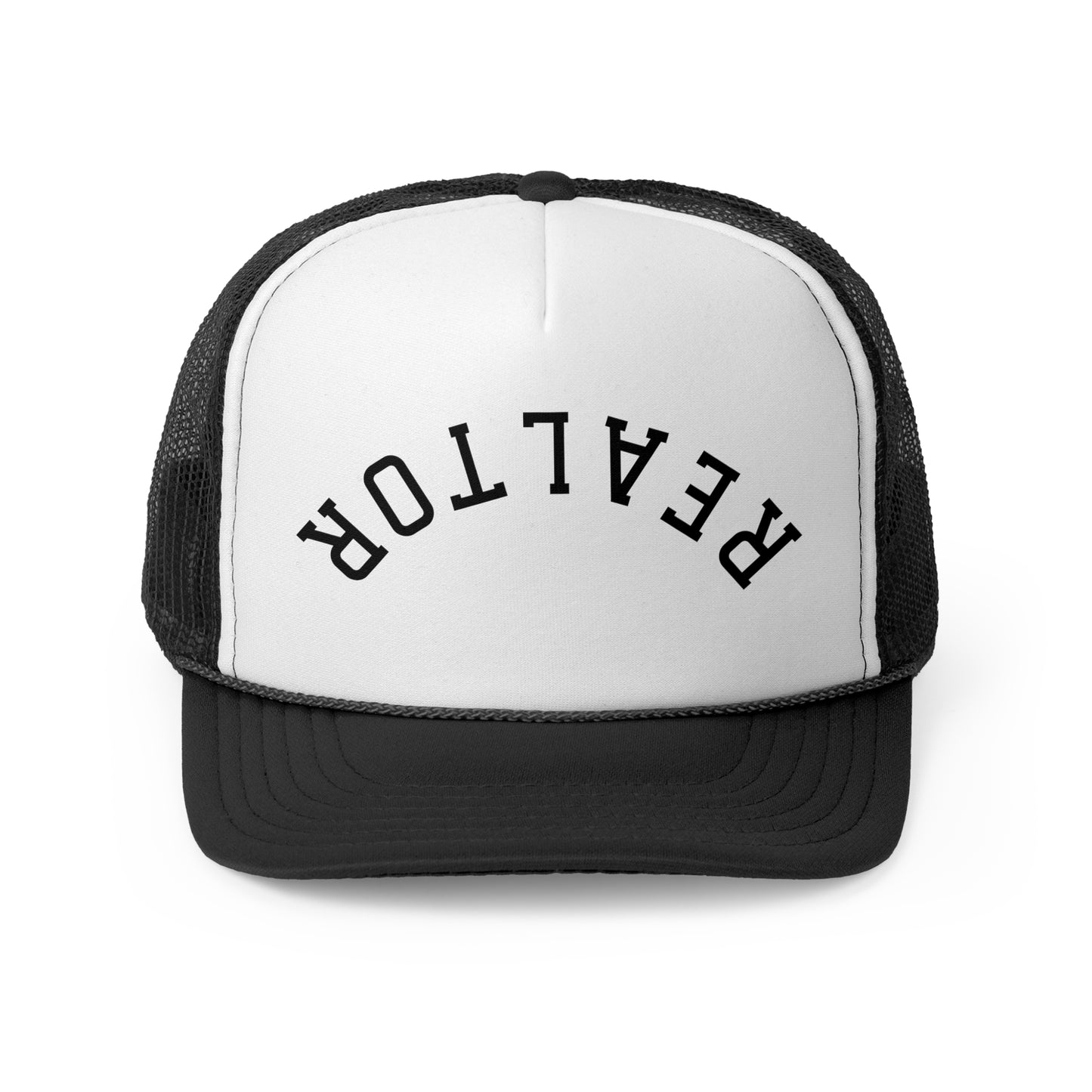 Realtor Black Trucker Cap