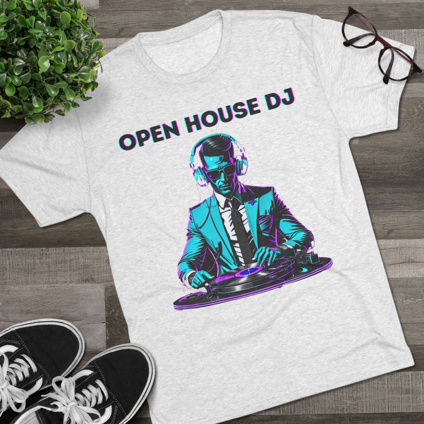 Open House DJ Tri-Blend Tee