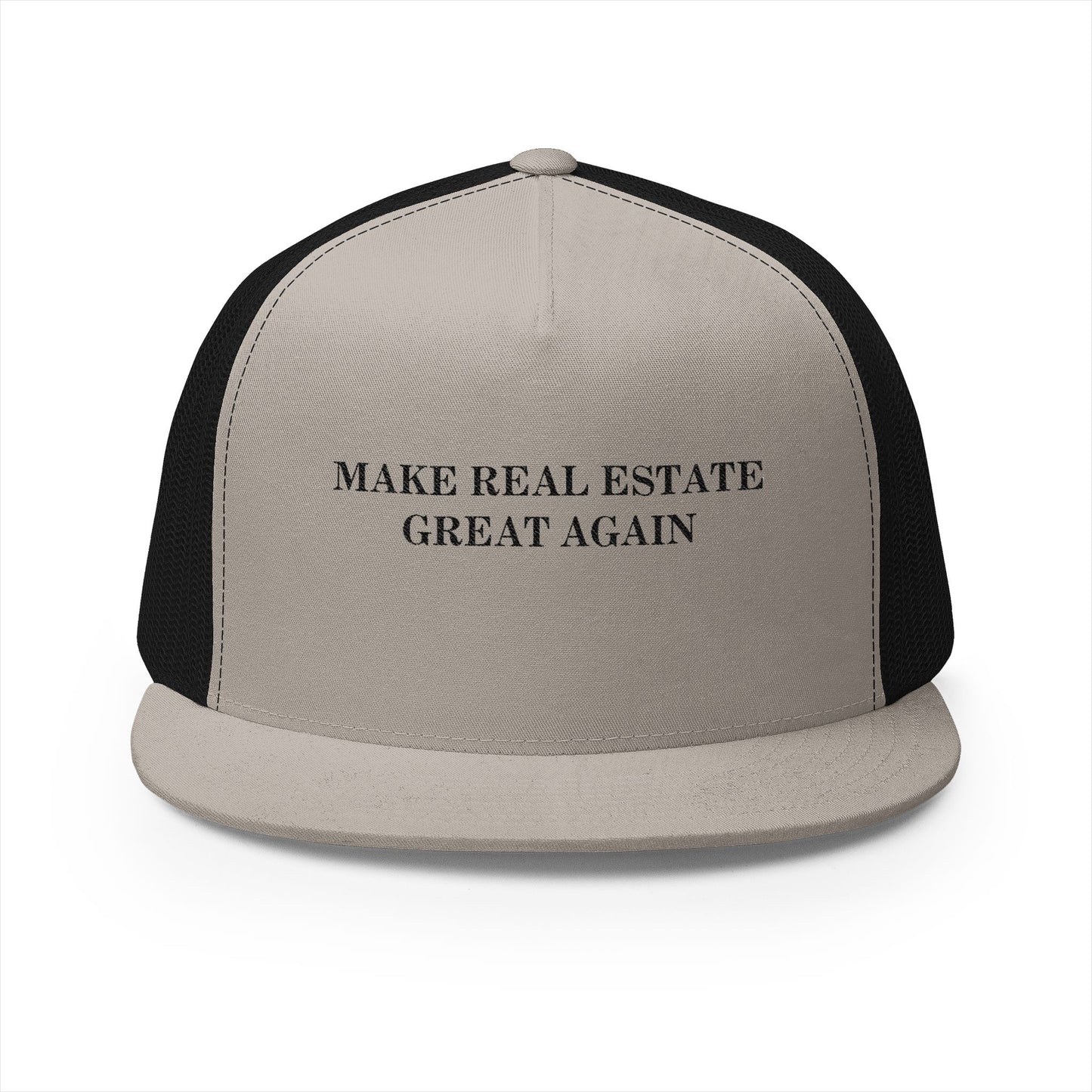 Make Real Estate Great Again - Embroidered 5 Panel Trucker