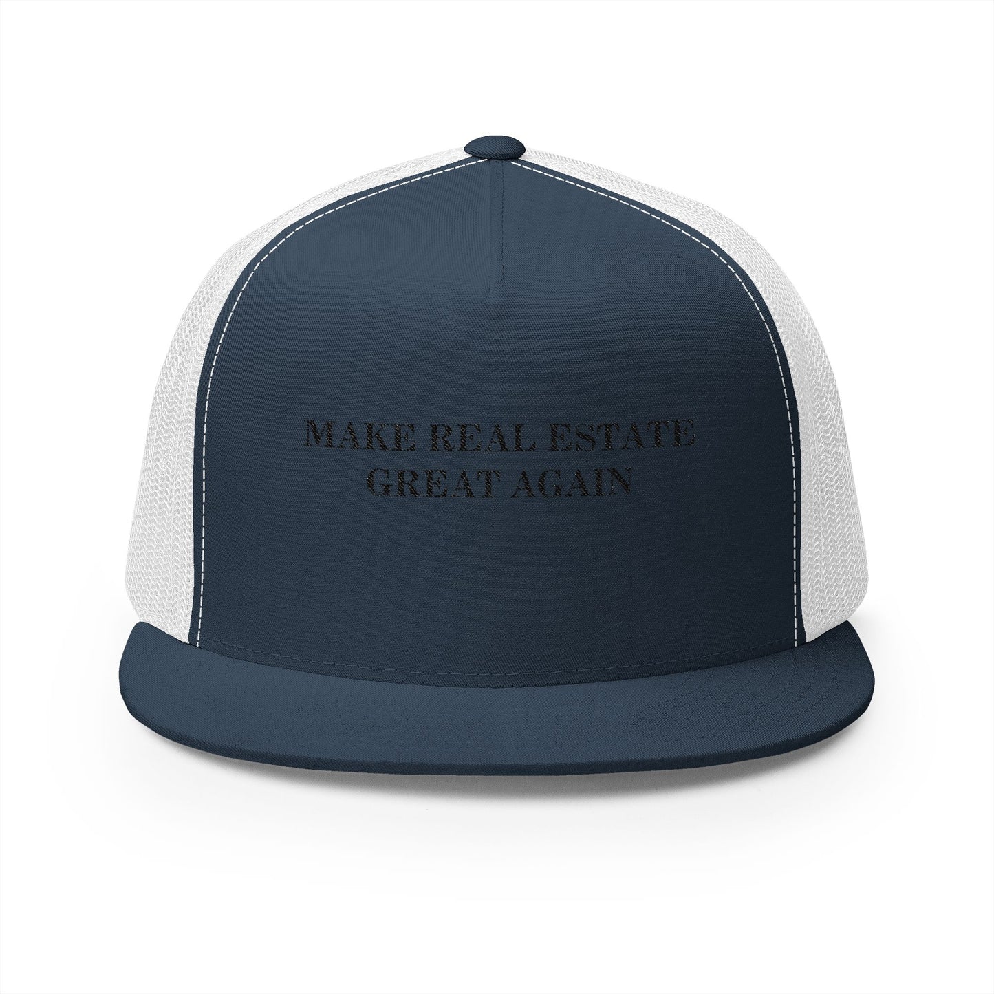 Make Real Estate Great Again - Embroidered 5 Panel Trucker