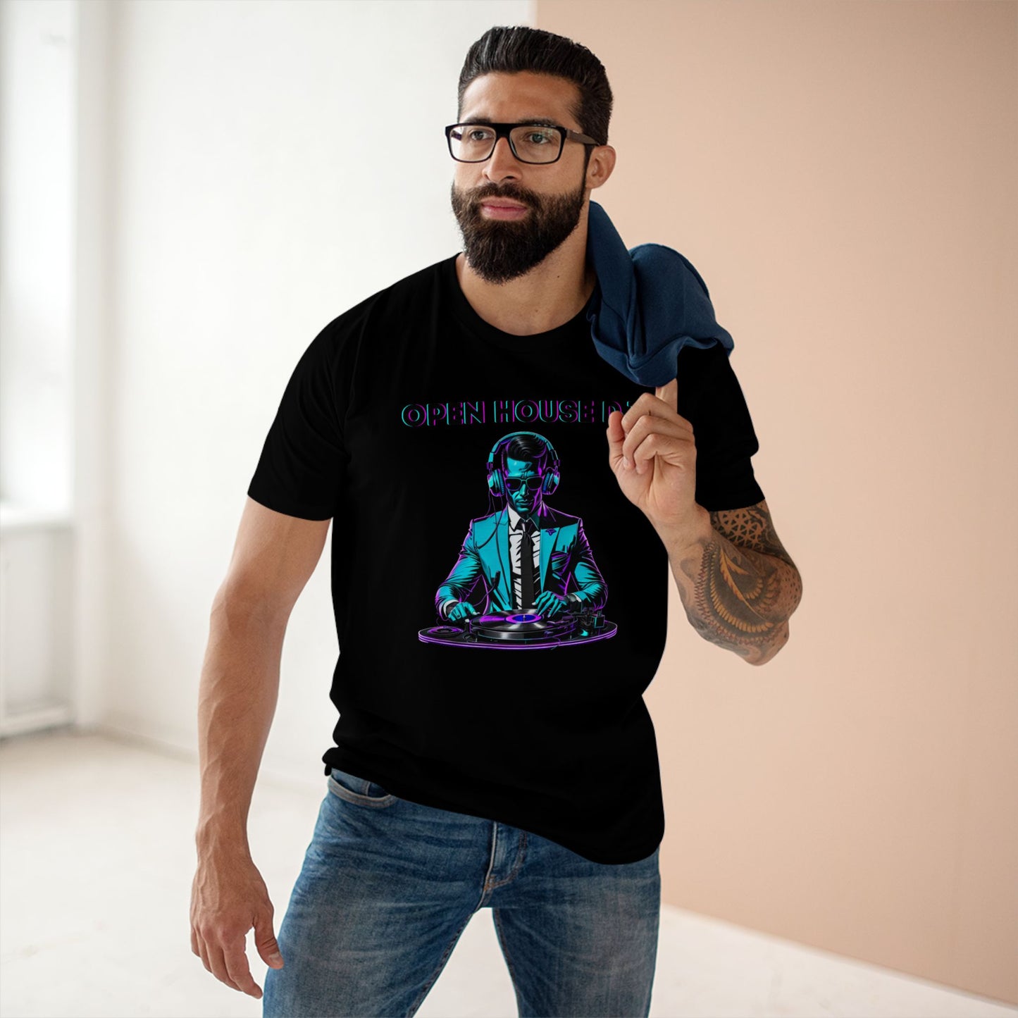 Open House DJ Black — Tee